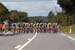 The peloton crests the main climb  		CREDITS:   		TITLE:   		COPYRIGHT: CJ Farquharson    2011©         All rights retained - no copying, printing or other manipulation, editing or processing permitted without prior, written permission.
