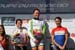 The GP de Plouay - Bretagne podium - Evelyn Stevens (HTC-HighRoad), Annemiek Van Vleuten (Nederland Bloeit) and Marianne Vos (Nederland Bloeit)  		CREDITS:   		TITLE:   		COPYRIGHT: CJ Farquharson    2011©         All rights retained - no copying, printin