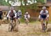 M1 field hits the sand pit, led by Edgars Apse (Right) 		CREDITS:  		TITLE:  		COPYRIGHT: Jon Safka/www.ccyclingphotos.ca 2011© All rights retained - no use permitted without prior, written permission