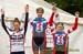 podium: Stephanie Skoreyko, Susan Palmer-Komar, Suzie Brown 		CREDITS:  		TITLE:  		COPYRIGHT: Rob Jones/www.canadiancyclist.com 2011© All rights retained - no copying, printing or other manipulation, editing or processing permitted without prior, written