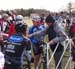 It is a big job keeping things running smoothly!!  		CREDITS: Rob Jones  		TITLE: Paris Ancaster 2011  		COPYRIGHT: Rob Jones/www.canadiancyclist.com