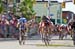 Eric Lyman (L) takes the bunch sprint for 2nd, only inches ahead of Ed Veal 		CREDITS:  		TITLE:  		COPYRIGHT: Jon Safka 2011© All rights retained - no copying, printing or other manipulation, editing or processing permitted without prior, written permiss
