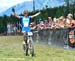 Catharine Pendrel wins 		CREDITS:  		TITLE: MTB XC Nationals 		COPYRIGHT: Rob Jones/www.canadiancyclist.com 2011© All rights retained - no copying, printing or other manipulation, editing or processing permitted without prior, written permission