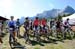 First riders line up to start 		CREDITS: Rob Jones 		TITLE: MTB XC Nationals 		COPYRIGHT: Rob Jones/www.canadiancyclist.com 2011© All rights retained - no copying, printing or other manipulation, editing or processing permitted without prior, written perm