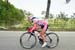 Chinese rider Tang Ke Rong trying to attack with about 30km to go 		CREDITS:  		TITLE:  		COPYRIGHT: Tour of Chongming Island