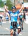 Hilton Clarke celebrates his win 		CREDITS:  		TITLE: US Air Force Cycling Classic, 2011 		COPYRIGHT: © CanadianCyclist.com 2011