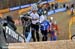Hitting the top of the stairs 		CREDITS: Rob Jones 		TITLE: 2011 CycloCross World Championships 		COPYRIGHT: Rob Jones/Canadiancyclist.com