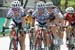Team Tibco kept Joelle Numainville well positioned 		CREDITS:  		TITLE: 2011 Tour of Elk Grove 		COPYRIGHT: Peter Kraiker - ¬©2011