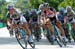 The front of the race was dominated by Colavita, Tibco and Now and Novartis for MS 		CREDITS:  		TITLE: 2011 Tour of Elk Grove 		COPYRIGHT: Peter Kraiker - ¬©2011