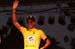 Luis Amaran took over the GC lead from Menzies 		CREDITS:  		TITLE: 2011 Tour of Elk Grove 		COPYRIGHT: Peter Kraiker - ¬©2011