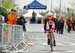 Clara Hughes was the last rider off 		CREDITS: Jon Safka 		TITLE: Chrono Gatineau Womens UCI TT 		COPYRIGHT: Jon Safka 2011© All rights retained - no copying, printing or other manipulation, editing or processing permitted without prior, written permissio