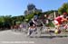 Peloton with the Chateau Frontenac behind  		CREDITS: Rob Jones  		TITLE: Grand Prix Cycliste  		COPYRIGHT: Rob Jones/www.canadiancyclist.com 2011© All rights retained - no copying, printing or other manipulation, editing or processing permitted without p