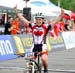 Lauren Rosser wins 		CREDITS: Rob Jones 		TITLE: World Cup Mont Ste-Anne 		COPYRIGHT: Rob Jones/www.canadiancyclist.com 2011© All rights retained - no copying, printing or other manipulation, editing or processing permitted without prior, written permissi