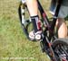 Geoff Kabush was sporting new shoes for Canada Day weekend 		CREDITS: Rob Jones 		TITLE: World Cup Mont Ste-Anne 		COPYRIGHT: Rob Jones/www.canadiancyclist.com 2011© All rights retained - no copying, printing or other manipulation, editing or processing p