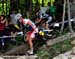 Burry Stander (Specialized Racing) crashes at the top of Beatrice 		CREDITS: Rob Jones 		TITLE: World Cup Mont Ste-Anne 		COPYRIGHT: Rob Jones/www.canadiancyclist.com 2011© All rights retained - no copying, printing or other manipulation, editing or proce