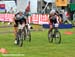 Paul Van Der Ploeg (Felt Oetztal X - Bionic Team) and Thomas Litscher (Felt Oetztal X - Bionic Team)  in 1/2 finals 		CREDITS:  		TITLE: Nove Mesto Na Morave World Cup 		COPYRIGHT: Rob Jones/www.canadiancyclist.com 2011© All rights retained - no copying, 