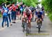 Nic Hamilton, Meier and Veilleux at the front through the feedzone 		CREDITS:  		TITLE:  		COPYRIGHT: Jon Safka 2011© All rights retained - no copying, printing or other manipulation, editing or processing permitted without prior, written permission