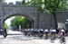 Entering the old city 		CREDITS:  		TITLE: Tour de Beauce 		COPYRIGHT: Rob Jones/www.canadiancyclist.com 2011© All rights retained - no copying, printing or other manipulation, editing or processing permitted without prior, written permission