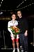 Tara Whitten with national head coach Richard Wooles  		CREDITS: Rob Jones  		TITLE: 2011 Track World Championships  		COPYRIGHT: CANADIANCYCLIST