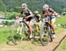 Emily Batty (Subaru - Trek), Blaza Klemencic (Felt Oetztal X - Bionic Team), Esther Süss (Wheeler - iXS pro team) 		CREDITS:  		TITLE: World Cup Val di Sole 2011 		COPYRIGHT: Rob Jones/www.canadiancyclist.com 2011© All rights retained - no copying, printi