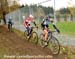 Wendy Simms leads Mical Dyck 		CREDITS:  		TITLE: Daryl-Evans BC Grand Prix of Cyclo-cross 		COPYRIGHT: Rob Jones/www.canadiancyclist.com 2012- copyright- All rights retained - no use permitted without prior, written permission