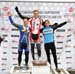 podium: Harlton, Dyck, Simms 		CREDITS:  		TITLE: Daryl-Evans BC Grand Prix of Cyclo-cross 		COPYRIGHT: Rob Jones/www.canadiancyclist.com 2012- copyright- All rights retained - no use permitted without prior, written permission