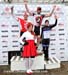 Mens podium and the Red Rider 		CREDITS:  		TITLE: Daryl-Evans BC Grand Prix of Cyclo-cross 		COPYRIGHT: Rob Jones/www.canadiancyclist.com 2012- copyright- All rights retained - no use permitted without prior, written permission