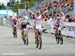 Alexandra Engen (Ghost Factory Racing Team) wins 		CREDITS:  		TITLE: Nove Mesto na Morave World Cup 		COPYRIGHT: Rob Jones/www.canadiancyclist.com 2012© All rights retained - no use permitted without prior, written permission