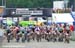 Gehbauer (center, #1) starts to have chainsuck problems 20 metres into the race 		CREDITS:  		TITLE: Nove Mesto na Morave World Cup 		COPYRIGHT: Rob Jones/www.canadiancyclist.com 2012© All rights retained - no use permitted without prior, written permissi