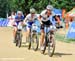 Karen Hanlen, Catharine Pendrel and Julie Bresset chase 		CREDITS:  		TITLE: Pietermaritzburg World Cup 		COPYRIGHT: Rob Jones/www.canadiancyclist.com 2012© All rights retained - no use permitted without prior, written permission