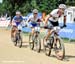 Karen Hanlen, Catharine Pendrel, Julie Bresset chase - Emily Batty (too) behind Bresset 		CREDITS:  		TITLE: Pietermaritzburg World Cup 		COPYRIGHT: Rob Jones/www.canadiancyclist.com 2012© All rights retained - no use permitted without prior, written perm