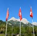 Luckily, they had three Swiss flags 		CREDITS:  		TITLE: 2012 MTB World Championships  		COPYRIGHT: Rob Jones/www.canadiancyclist.com 2012 -copyright -All rights retained - no use permitted without prior, written permission