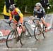 Peter Lawrence on teh wheel of Robert Orange with 1 to go 		CREDITS:  		TITLE: 2012 Cyclocross Nationals 		COPYRIGHT: Rob Jones/www.canadiancyclist.com 2012- copyright- All rights retained - no use permitted without prior, written permission