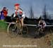 Derrick St John leading Chris Sheppard 		CREDITS:  		TITLE: 2012 Cyclocross Nationals 		COPYRIGHT: Rob Jones/www.canadiancyclist.com 2012- copyright- All rights retained - no use permitted without prior, written permission