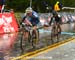 Catharine Pendrel leads Emily Batty 		CREDITS:  		TITLE: 2012 Cyclocross Nationals 		COPYRIGHT: Rob Jones/www.canadiancyclist.com 2012- copyright- All rights retained - no use permitted without prior, written permission