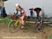 Mical Dyck leads Wendy Simms 		CREDITS:  		TITLE: 2012 Cyclocross Nationals 		COPYRIGHT: Rob Jones/www.canadiancyclist.com 2012- copyright- All rights retained - no use permitted without prior, written permission