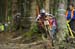 Must be THE line here--Casey Brown on the same line as Buchar in timed training. 		CREDITS:  		TITLE: UCI 2012 MTB World Championships 		COPYRIGHT: © Colin Meagher