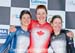 Chrono Gatineau Podium (L-R): Evelyn Stevens, Clara Hughes, Amber Neben (all Specialized-lululemon) 		CREDITS:  		TITLE:  		COPYRIGHT: Jon Safka/www.cyclingphotos.ca 2012© All rights retained - no use permitted without prior, written permission