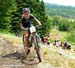 Emily Batty (Subaru - Trek) 		CREDITS:  		TITLE: Mont-Ste-Anne World Cup 		COPYRIGHT: Rob Jones/www.canadiancyclist.com 2012 -copyright -All rights retained - no use permitted without prior, written permission