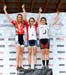 Soren Meeuwisse, Laurie Arseneault , Marine Lewis 		CREDITS:  		TITLE: Mountain Bike XC National Championships 		COPYRIGHT: Rob Jones/www.canadiancyclist.com 2012 -copyright -All rights retained - no use permitted without prior, written permission