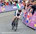 Arndt enters final corner 		CREDITS:  		TITLE: 2012 Olympic Games 		COPYRIGHT: Rob Jones/www.canadiancyclist.com 2012 -copyright -All rights retained - no use permitted without prior, written permission