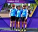 Team Canada:  Clara Hughes, Denise Ramsden, Joelle Numainville 		CREDITS:  		TITLE: 2012 Olympic Games 		COPYRIGHT: Rob Jones/www.canadiancyclist.com 2012 -copyright -All rights retained - no use permitted without prior, written permission