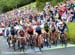 Clara Hughes leads the peloton on the climb 		CREDITS:  		TITLE:  		COPYRIGHT: Photo: Graham Watson 2012