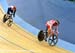 Hansen takes back a lap 		CREDITS:  		TITLE: 2012 Olympic Games 		COPYRIGHT: Rob Jones/www.canadiancyclist.com 2012 -copyright -All rights retained - no use permitted without prior, written permission