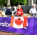 There are Canadian fans dotted through the crowd 		CREDITS:  		TITLE: 2012 Olympic Games 		COPYRIGHT: Rob Jones/www.canadiancyclist.com 2012 -copyright -All rights retained - no use permitted without prior, written permission