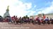 The race rolls out past Buckingham Palace 		CREDITS:  		TITLE: 2012 Olympic Games 		COPYRIGHT: Rob Jones/www.canadiancyclist.com 2012 -copyright -All rights retained - no use permitted without prior, written permission