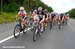 Glaesser and Hughes at the front of the bunch 		CREDITS:  		TITLE: 2012 Road National Championships 		COPYRIGHT: Rob Jones/www.canadiancyclist.com 2012 -copyright -All rights retained - no use permitted without prior, written permission