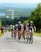 Hughes leads the bunch up the climb on lap 1 		CREDITS:  		TITLE: 2012 Road National Championships 		COPYRIGHT: Rob Jones/www.canadiancyclist.com 2012 -copyright -All rights retained - no use permitted without prior, written permission