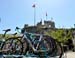 The race began in front of Bodrum castle 		CREDITS:  		TITLE: 2012 Tour of Turkey 		COPYRIGHT: Rob Jones/www.canadiancyclist.com 2012© All rights retained - no use permitted without prior, written permission