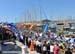 The start on the waterfront in Bodrum 		CREDITS:  		TITLE: 2012 Tour of Turkey 		COPYRIGHT: Rob Jones/www.canadiancyclist.com 2012© All rights retained - no use permitted without prior, written permission